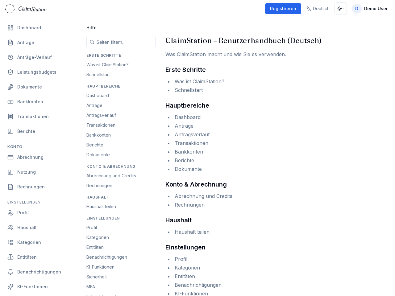 ClaimStation Support Help
